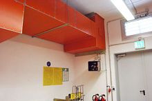 Rigid air duct fabricextraction