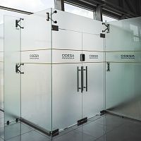 Fixed partition glasscommercialfor industrial use