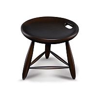 Contemporary stool MOCHOsolid woodbeech