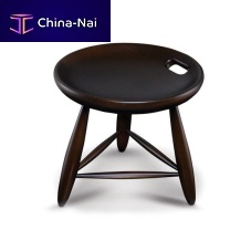 Contemporary stool MOCHOsolid woodbeech