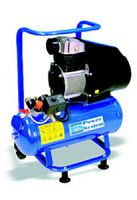 Piston compressor airelectrically-poweredon casters