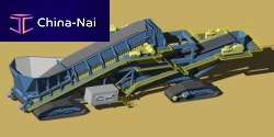 Double-roller crushing plant TMCsmobilecrawler