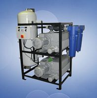 Diaphragm vacuum pump lubricatedsingle-stagecompact