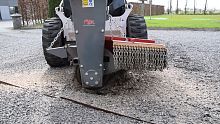 Skid steer loader stump grinder 04.SG series