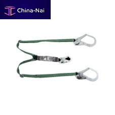 Webbing fall arrest lanyard 10188101shock absorbing