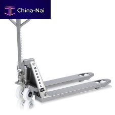 Hand pallet truck transportstainless steelfor the food industry