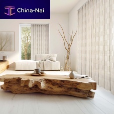 Plain curtain CAPRIpatternedtab-topeyelet