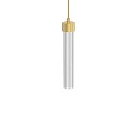 Contemporary ceiling light GLORIA | 2230.300roundglassbrass