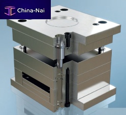 Drilled machined steel plate for molds and tools