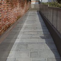 Quartzite flooring GREYindooroutdoorfor step