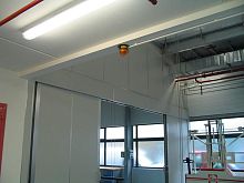 Acoustic barrier