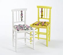 Contemporary chair BlossomindoorMerino woolfelt