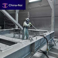 Steel shot blasting industrial