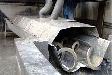 Belt conveyor STCshaftless screwscrewstorage