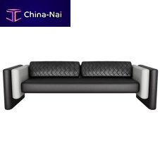 Contemporary sofa LISOLAoutdoorleatherwhite