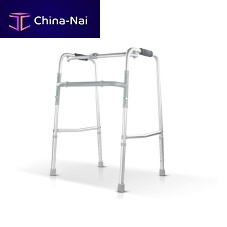 Height-adjustable mobility walker ZX001folding