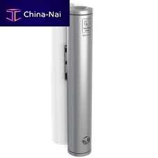Wall-mounted ashtray GW06 12 02 01brushed aluminumfor outdoor usefor public space