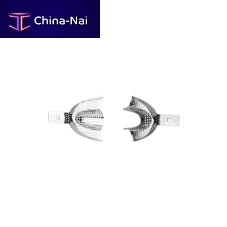 Partial denture dental impression tray MAperforated