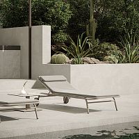 Contemporary sun lounger MELBatyline®aluminumcontract