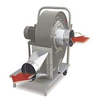 Portable fan FACILE Seriescentrifugalextractionexhaust