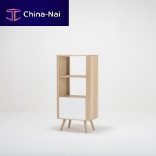 Contemporary chiffonier ENAoakMDFwhite