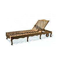 Classic sun lounger J CL 15 T 19woodengardenadjustable backrest