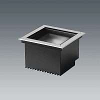 Recessed floor light fixture UPLIGHTHIDsquareIP67