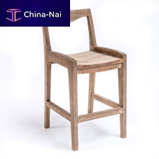 Contemporary bar chair CURVE outdoorteakhome