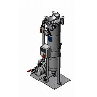 Liquid filter FLOWStream FLS seriesbagpressurefor refrigeration circuits