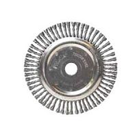 Knotted wheel brush 386122cleaningfor grinding processessteel