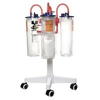Electric surgical suction pump for minor surgeryon casters