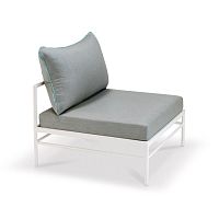 Contemporary fireside chair RIVAGESunbrella®Batyline®extruded aluminum