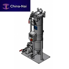 Liquid filter FLOWStream FLS seriesbagpressurefor refrigeration circuits