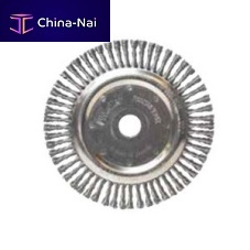Knotted wheel brush 386122cleaningfor grinding processessteel