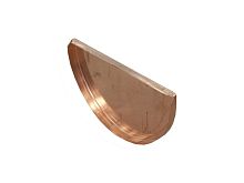 End roof tile OGEE / BOXmetalcolored