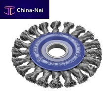 Knotted wheel brush 0002611131cleaningdeburringmetal