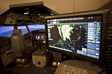 Flight simulator trainingcockpitPC-based