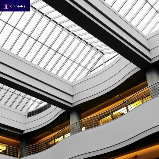 											Glass roof