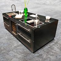 Iron kitchen Ferrooutdoortraditionalglass