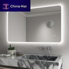 Wall-mounted bathroom mirror ETNA XLfor hotelfor hotel roomsfor public space
