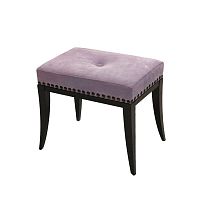 Traditional stool SWELLwooden baseupholstered