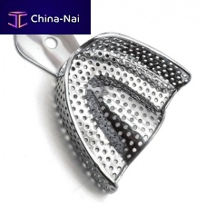 Partial denture dental impression tray TI-03-1002upperfor complete denturesdental implant surgery