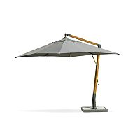 Round parasol HOLIDAY side postcanvas