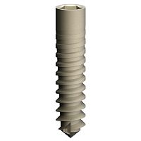 Cylindrical dental implant EASY titaniuminternal hexagon