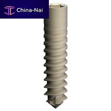 Cylindrical dental implant EASY titaniuminternal hexagon