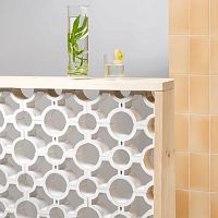 Ceramic screen wall BANYOLESindoor