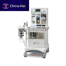 Trolley-mounted anesthesia workstation PRO-NEXT+i with respiratory monitoring