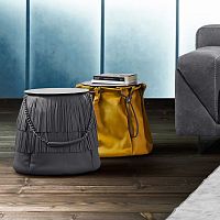Original design stool SMART leatherupholsteredsmart
