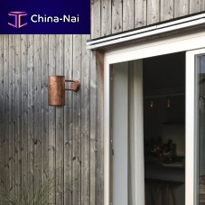 Contemporary wall light C627outdoorcopperraw brass