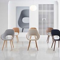 Contemporary chair ROUNDISH 2385-31 - 2327-31indoorfabricoak